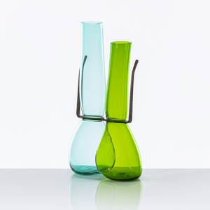 Bespectabled Double Glass Vase | Venini Where Are My Glasses? | Italianfurniture.com