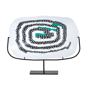 Printed Glass Deco Object | Venini Serpente | Italianfurniture.com