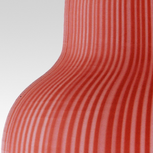 Striped Wavy Vase | Venini Tessuti Battuti | Italianfurniture.com