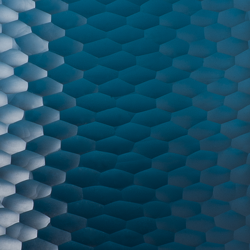 Hexagonal Patterned Glass | Venini Battuto Nido D'Ape | Italianfurniture.com