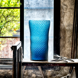 Hexagonal Patterned Glass | Venini Battuto Nido D'Ape | Italianfurniture.com