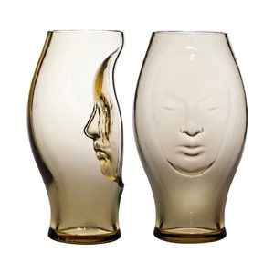 Face Sculpted Glass Vase | Venini Murana | Italianfurniture.com