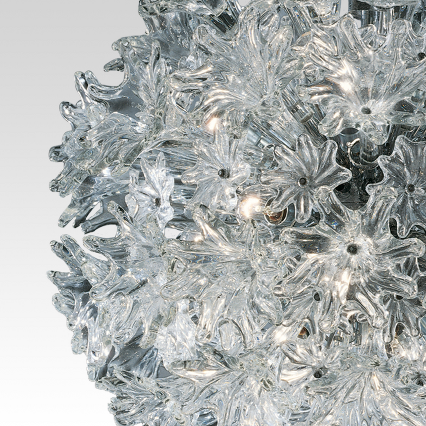 Flower Crystal Chandelier | Venini Esprit | Italianfurniture.com