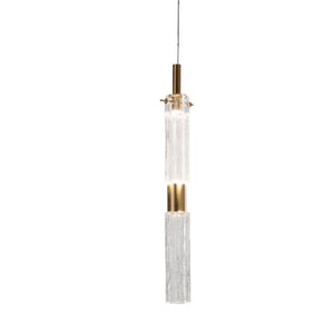Cylindrical Glass Pendant Lamp | Villari Drum