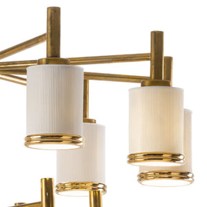 Gold Framed 19-Light Chandelier L | Villari Gilda
