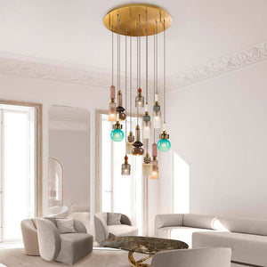 Orange Detail Pendant Lamp | Villari Lolite Clotilde