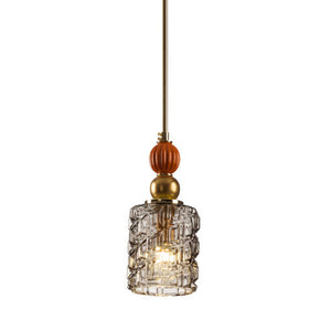 Orange Detail Pendant Lamp | Villari Lolite Clotilde