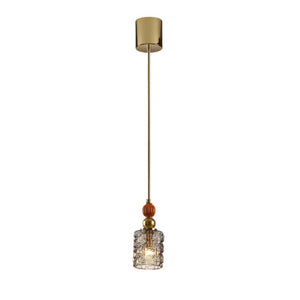 Orange Detail Pendant Lamp | Villari Lolite Clotilde