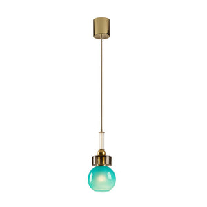 Blue Sphere Accent Pendant Lamp | Villari Lolite Etienne