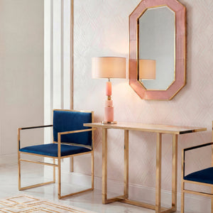 Pink Glass Table Lamp | Villari Lolite Fifi