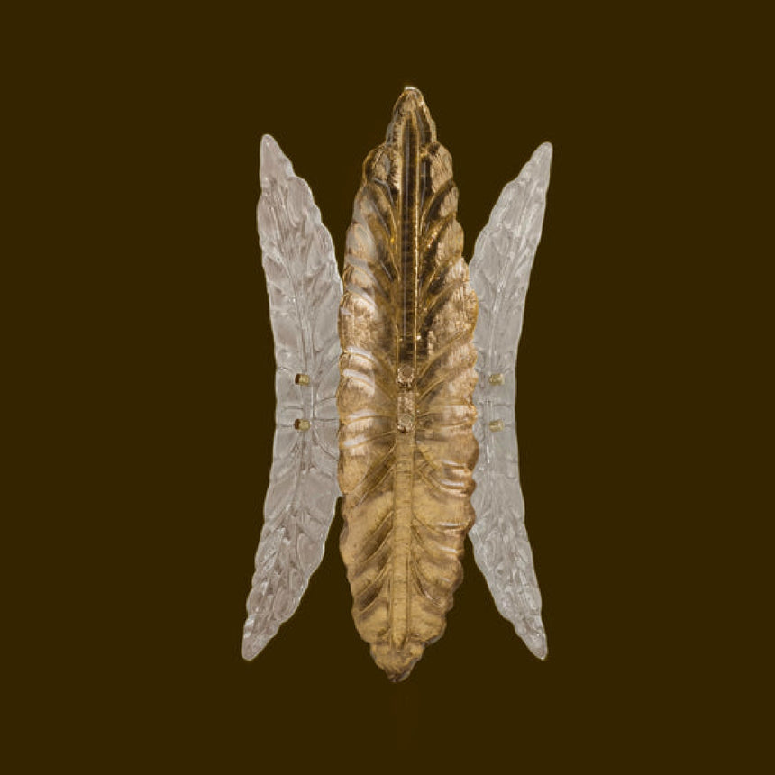 Feather-Shaped Wall Lamp | Villari Cher