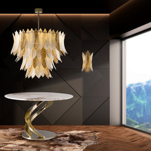 Feather-Shaped Wall Lamp | Villari Cher