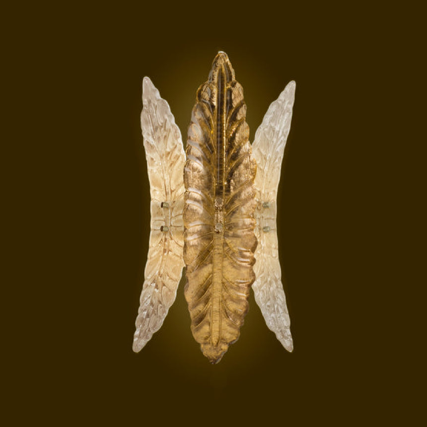 Feather-Shaped Wall Lamp | Villari Cher