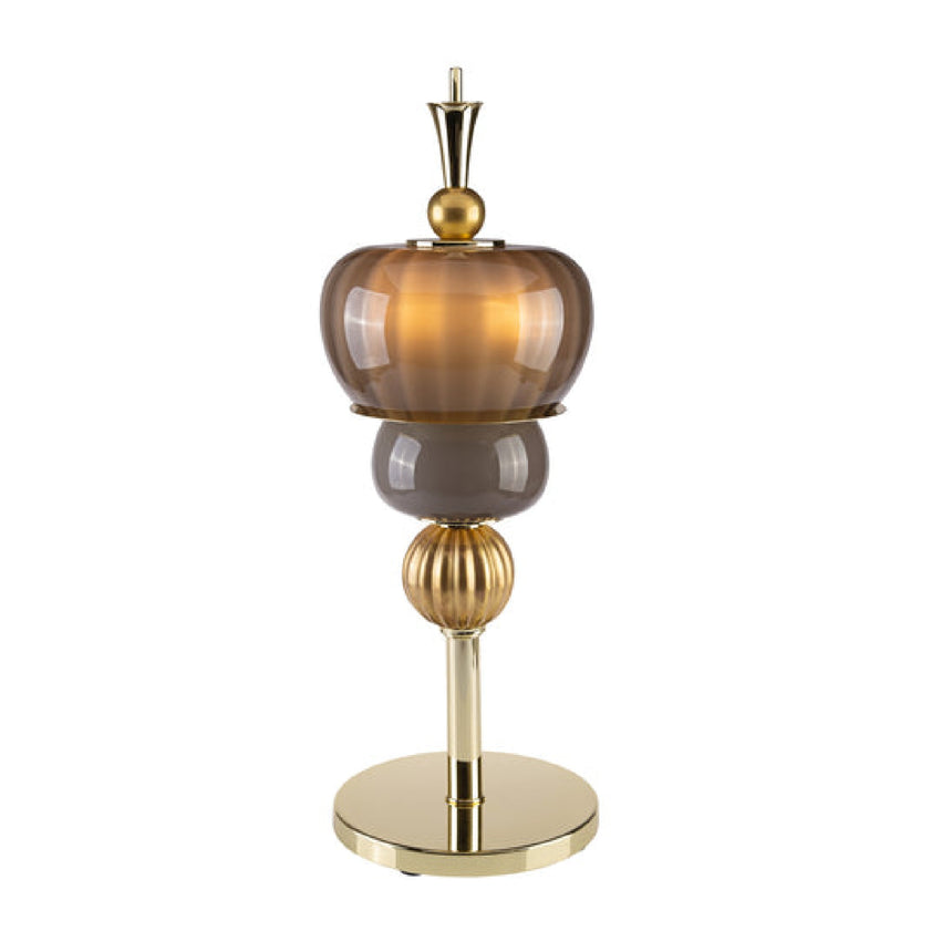 Stacked Glass Table Lamp | Villari Ginevra