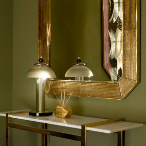 Gold Framed Mirror | Villari Boston