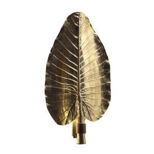 Leaf-Shaped Porcelain Wall Lamp | Villari Acapulco