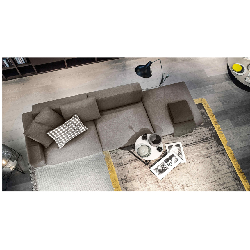 2-Seater Fabric Modular Sofa | Lema Yard | ItalianFurniture.com