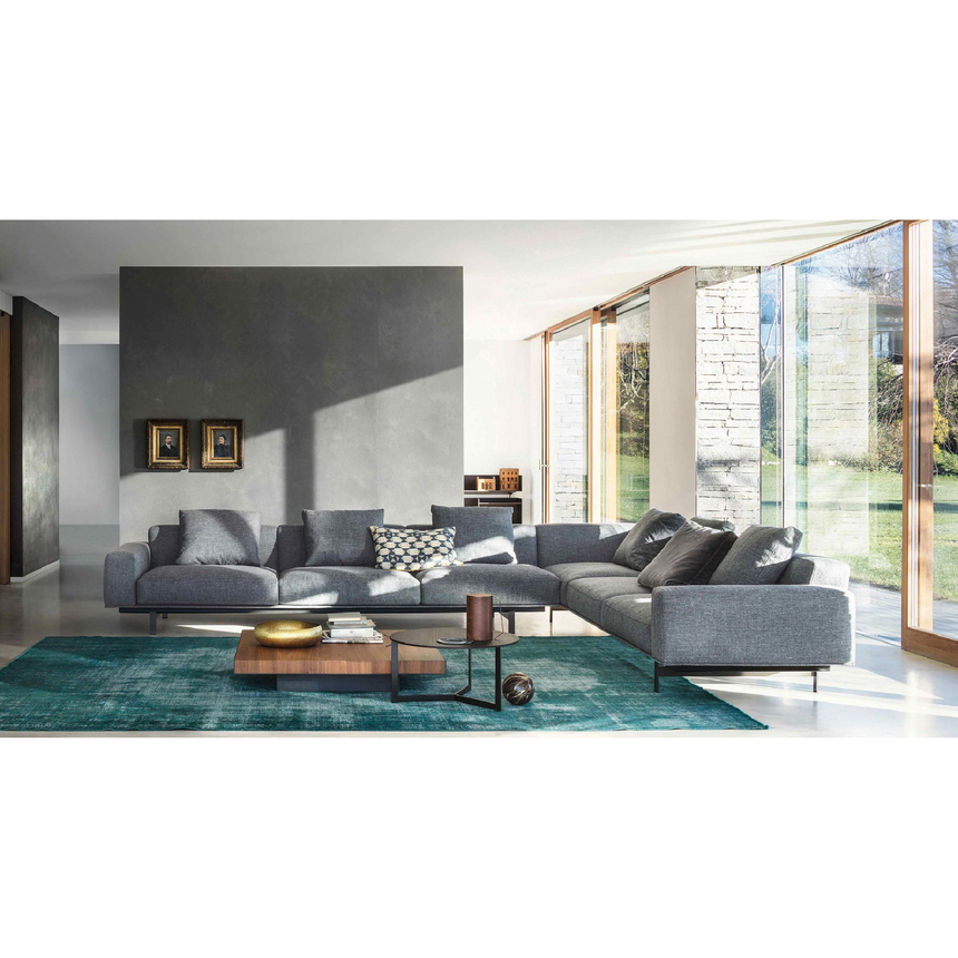 2-Seater Fabric Modular Sofa | Lema Yard | ItalianFurniture.com