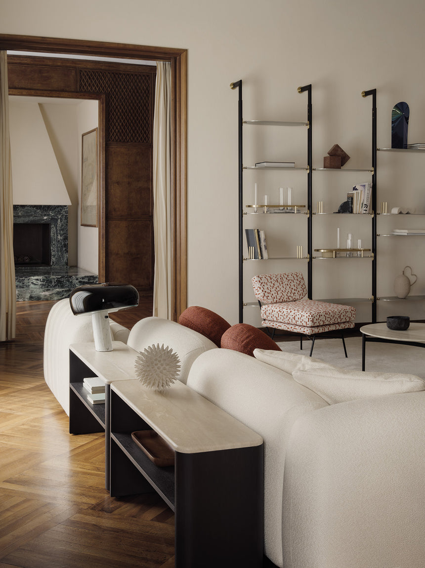 Double-Padded Modern Lounge Chair | Arflex Elettra