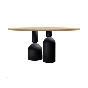 Round Wooden Dining Table | Bonaldo Cop