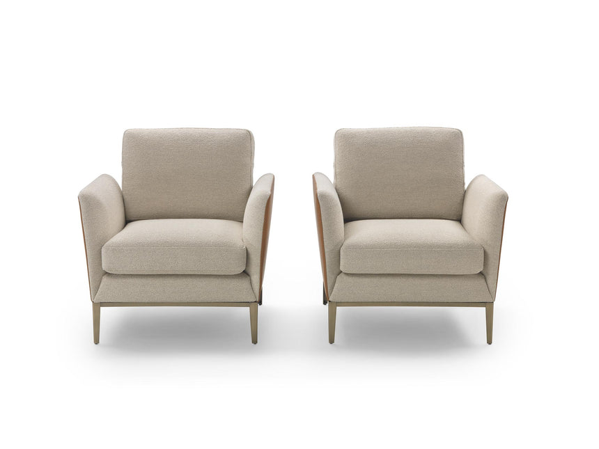 Flared Arm Lounge Chair | Marelli Ritz