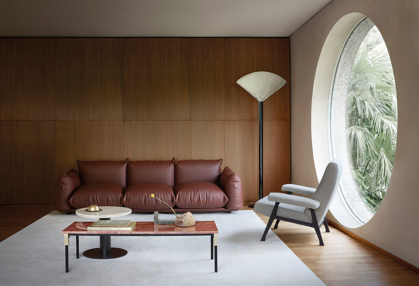 Plush Pillow-Style Sofa | Arflex Marenco