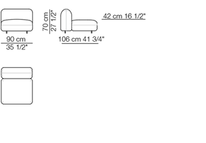Modular Fabric Sofa | Arflex Tokio