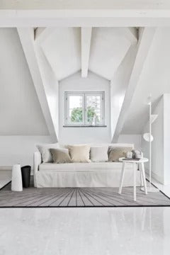 Natural White Lino Sofa Bed | Gervasoni Ghost