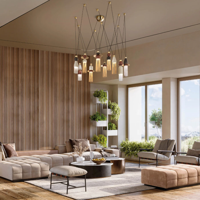 masiero lighting chandeliers - italian lamps - italianfurniture.com