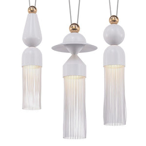 Geometrical Hanging Lamp Set (3) | Masiero Nappe C3