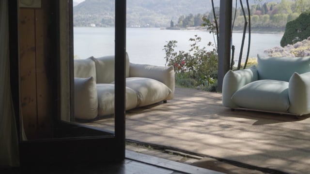 Fabric Outdoor Sofa | Arflex Marenco