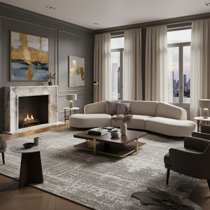 Organic Shaped Modular Sofa | Arflex Arcolor